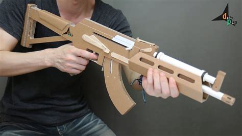 how to make a gun with cardboard